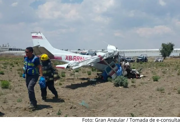 Mueren 3 personas tras desplome de avioneta que viajaba a Poza Rica