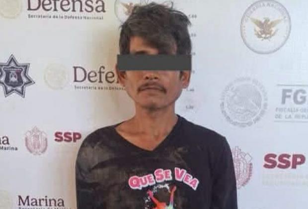 Detienen a 'El Lagrimita' en Coatza por atacar con machete a policías 