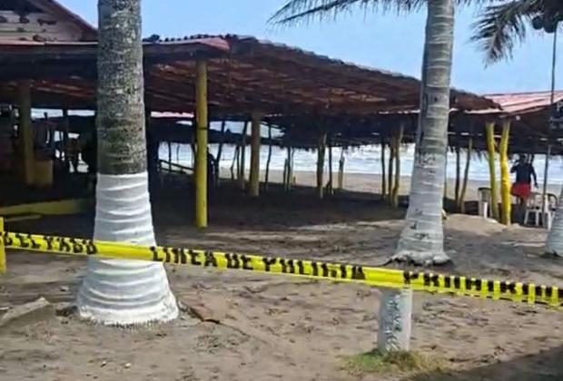 Persecución armada en Tecolutla deja dos heridos