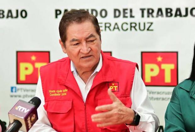 Renuncia Vicente Aguilar al PT tras 21 años de militancia
