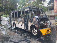 Arde camión Norte-Sur en Boca del Río; no hay lesionados