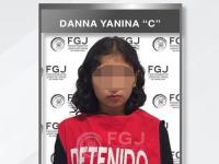 Vinculan a proceso a Danna Yanina N por feminicidio de Dafne