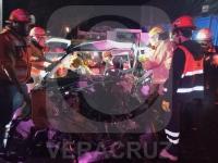 Mueren 2 militares en choque sobre la Xalapa-Perote; uno quedó grave