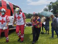 Pareja cae 20 metros mientras volaba en parapente en Fortín