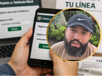 Gerardo, ciudadano, prefiere perder línea antes que registrarla 
