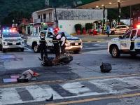 Taxista arrolla y mata a motociclista en Orizaba